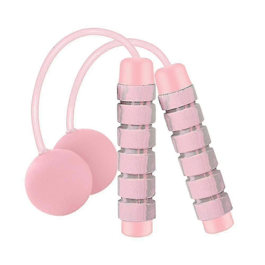 Jump Rope,Ropeless Jump Ropes For Fitness,skipping Rope For Wellness Beginners,adults Workout - Pink