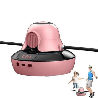 Smart Jump Rope Machine Innovation Jump Rope Skipping Machine Adjustable Speed & Rope Length Adjustable Jump Workout