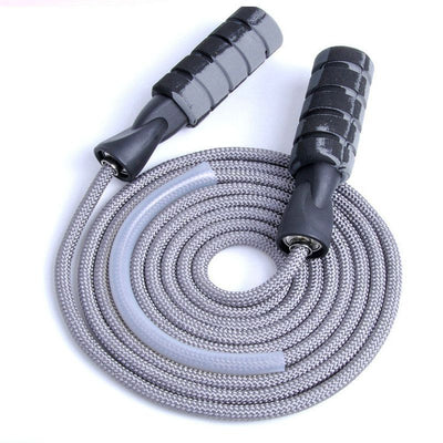 Jump Rope, Professional Weighted Cotton Jump Rope Workout, Adjustable Tangle-free With Ball Bearings Exerciser Jump Rope