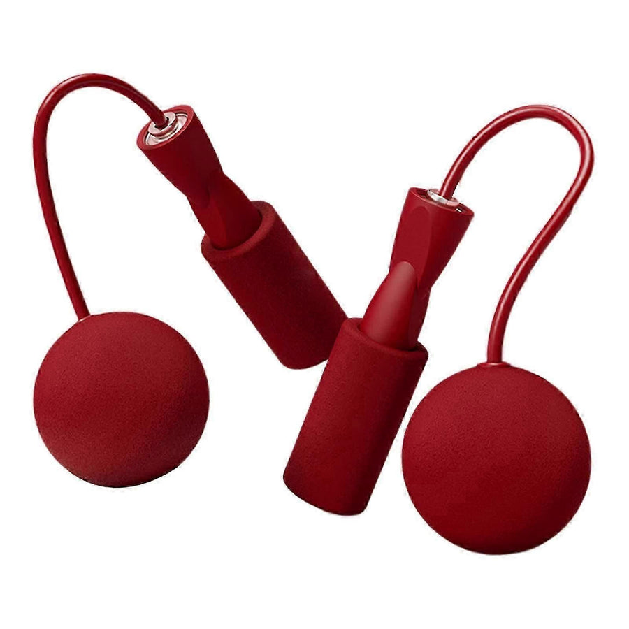 Cordless Jumping Rope Gym Exercise Fitness Weighted Jump Rope - Red