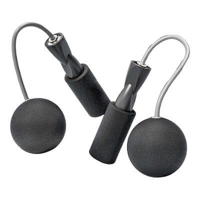 Cordless Jumping Rope Gym Exercise Fitness Weighted Jump Rope - Black