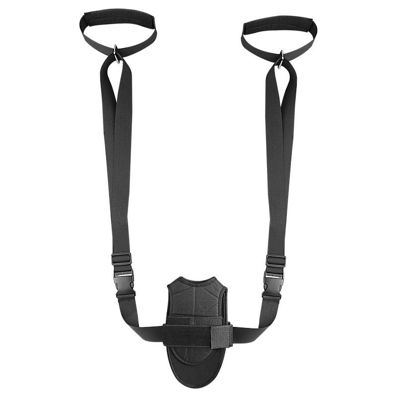 Foot and Calf Stretcher Stretching Strap Leg Stretch Strap Flexibility Stretch Bands for Exercise Black