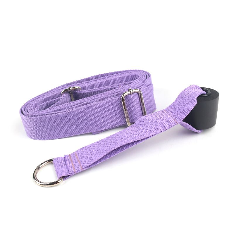 Stretching Strap Sports Leg Stretching Strap for Women Men Gymnastics Ballet Purple