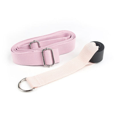 Stretching Strap Sports Leg Stretching Strap for Women Men Gymnastics Ballet Pink