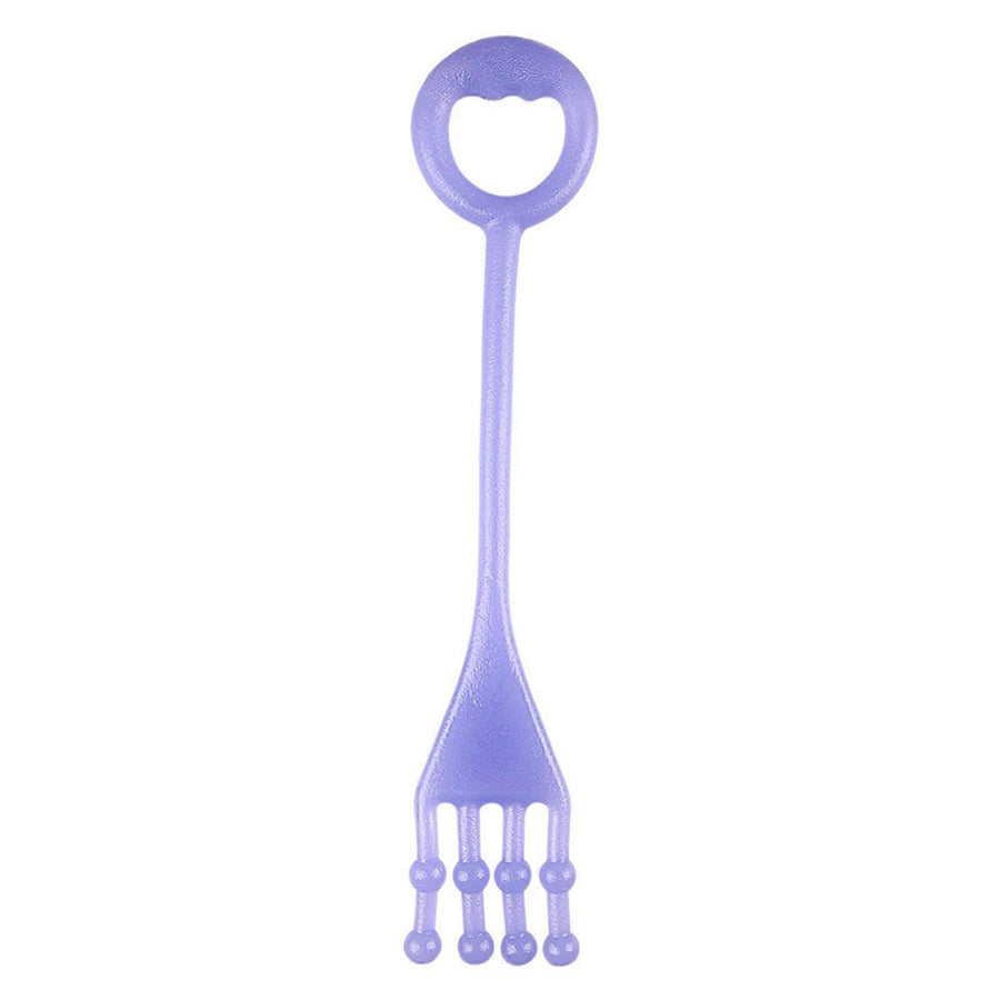 Toe Stretch Band Toe Stretching Strap Toe Training Band with Looped Dance Foot Leg Stretcher for Indoor Outdoor - Purple