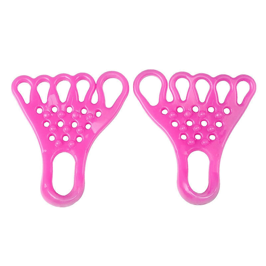 Yoga Stretching Belt Foot Stretcher Calf Tendonitis Ankle Strap Bands Yoga Stretch Strap Calf Leg Foot Stretcher - Pink