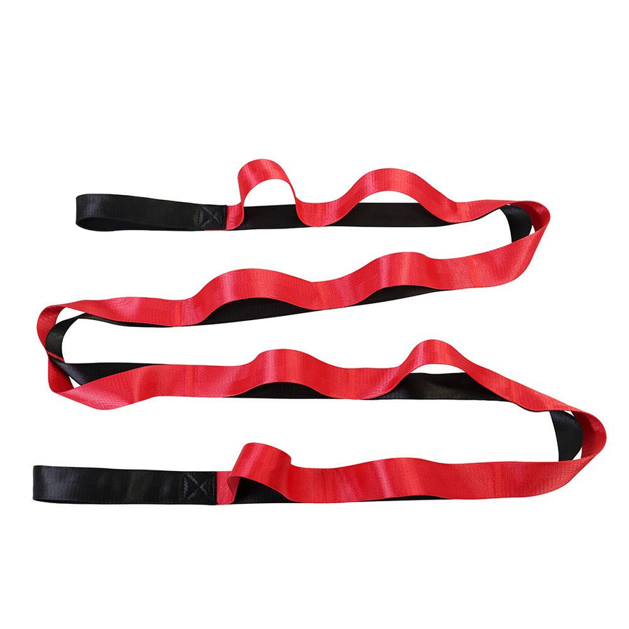 Yoga Strap - Stretching Strap with 12 Loops to Improve Flexibility for Fitness,Pilates and Physical Therapy