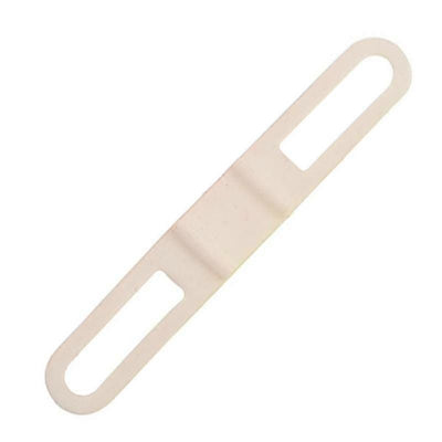 2pcs Bicycle Silicone Band High Stretch Silicone Straps Bicycle Fixing Straps - White