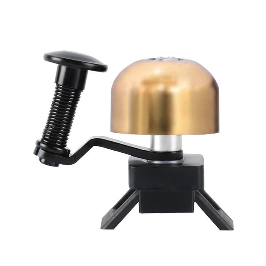 Classic Bicycle Bell Loud Ringing Copper Alloy Bike Handlebar Bell for Road Mountain Mountain Bike Cycling Accessories Gold