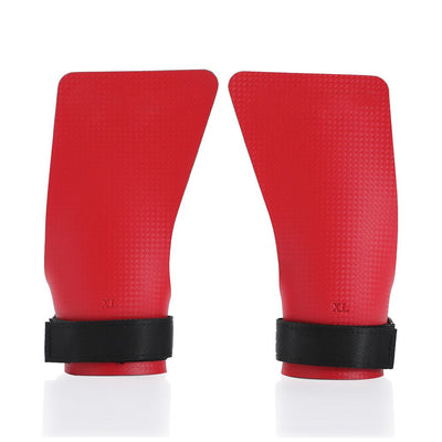 Basketball Hand Grips for Pull-ups Cross Training Gymnastics Weightlifting Palm Protector - Red M