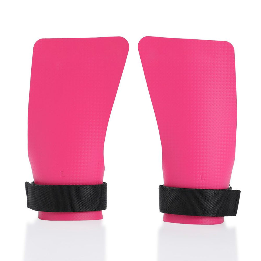 Basketball Hand Grips for Pull-ups Cross Training Gymnastics Weightlifting Palm Protector - Magenta XL