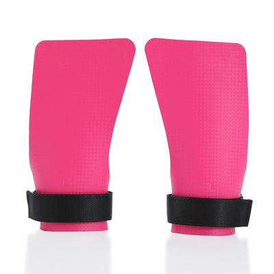 Basketball Hand Grips for Pull-ups Cross Training Gymnastics Weightlifting Palm Protector - Magenta M