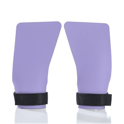 Basketball Hand Grips for Pull-ups Cross Training Gymnastics Weightlifting Palm Protector - Purple M