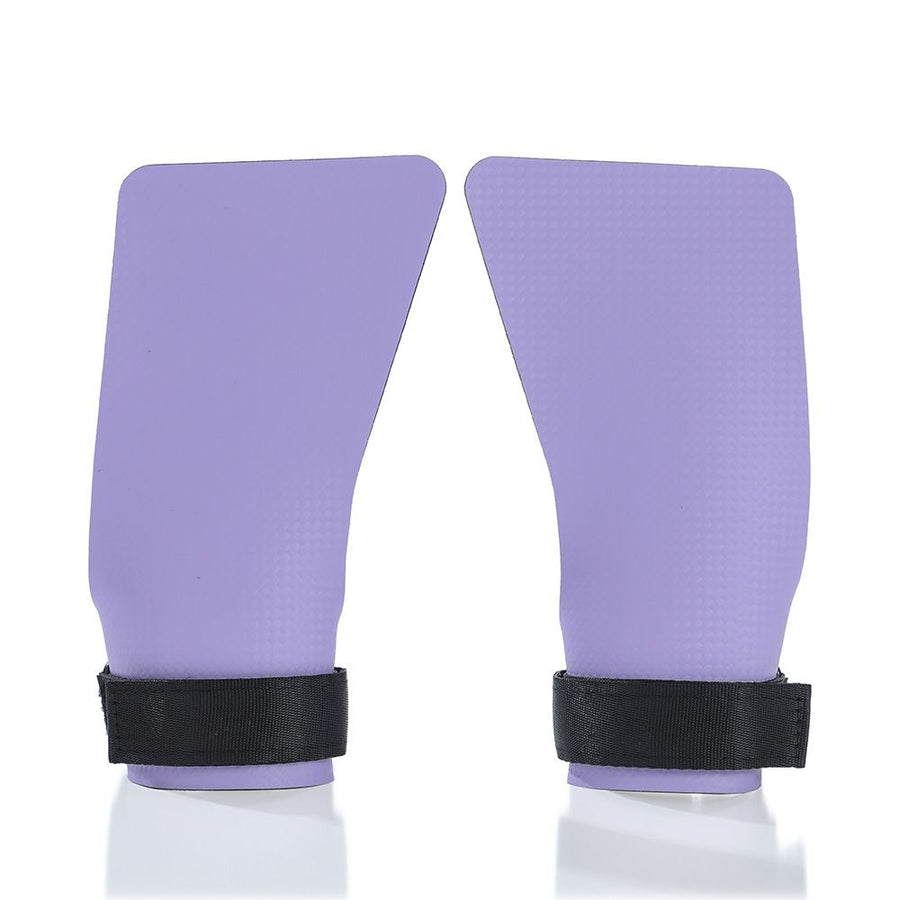 Basketball Hand Grips for Pull-ups Cross Training Gymnastics Weightlifting Palm Protector - Purple M
