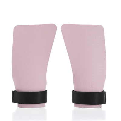 Basketball Hand Grips for Pull-ups Cross Training Gymnastics Weightlifting Palm Protector - Pink M