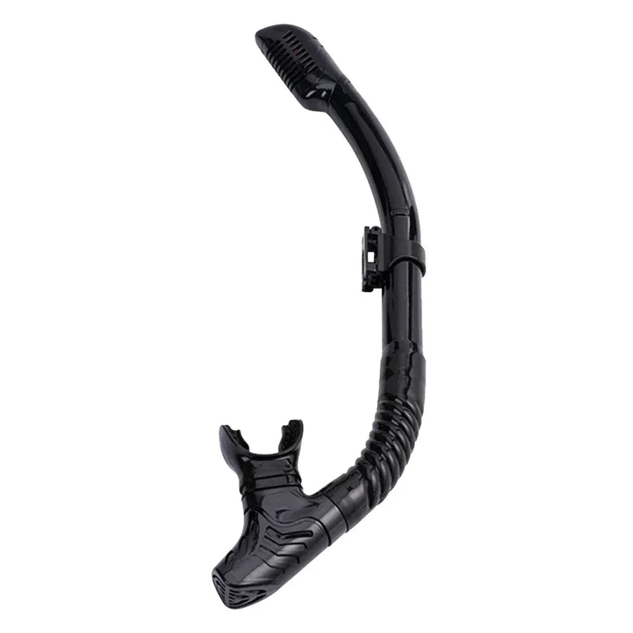 Diving Snorkel Underwater Diving Air Breathing Tube Snorkeling Equipment - Black