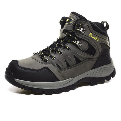 Men Hiking Shoes Minsi Xiusi Mid Top Anti Slip WN-9903-1 Army Green 45