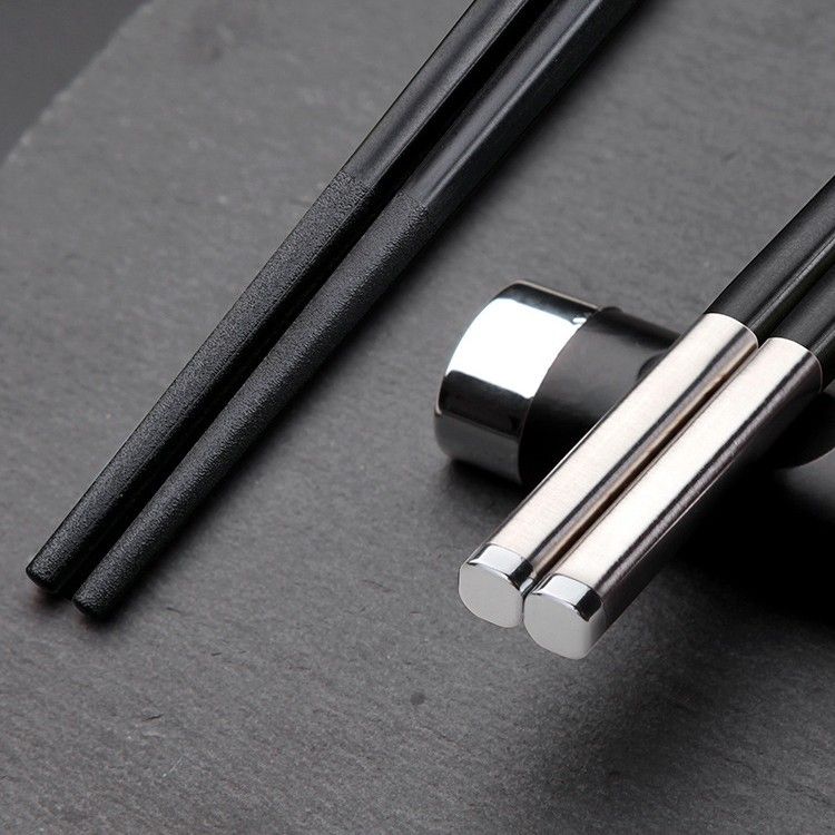 Chuangjian Alloy Chopsticks Laser Logo YB08 Primary Colors