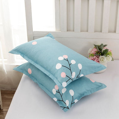 Tiao yuyun Pillowcase Pair Polyester 48x74cm 48*74cm [a pair of pillowcases]