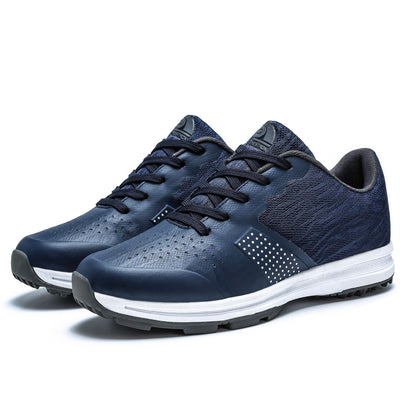 THESTRON Mens Golf Shoes Waterproof Non Slip Blue US 13-EUR 49