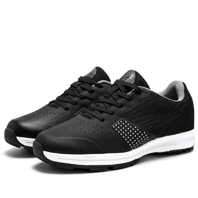 THESTRON Mens Golf Shoes Waterproof Non Slip Black US 13-EUR 49