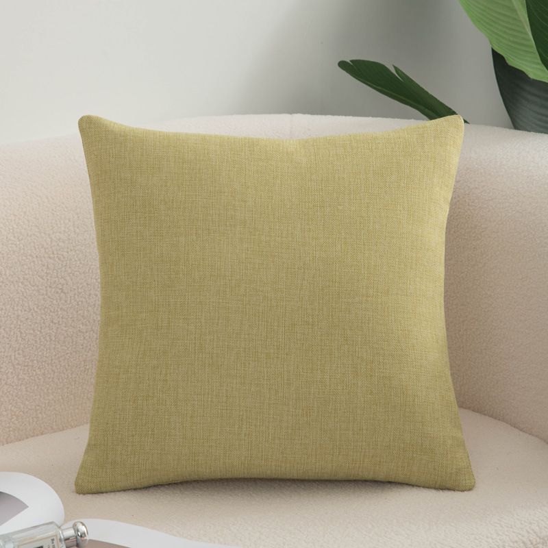 Shengdu Solid Color Polyester Pillow Case 40x40cm Csmm matcha 50*70cm with pillow core