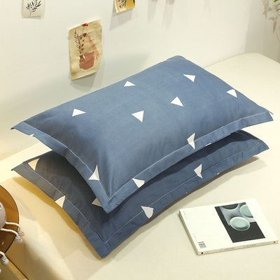 Pillowcase Pair 48x74 Polyester Twill 48x 74cm ± 2cm [pillow core a pillowcase a]