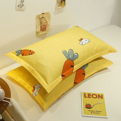 Pillowcase Pair 48x74 Polyester Twill 48x 74cm ± 2cm [single pack]