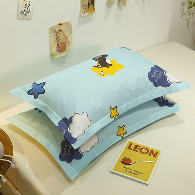 Pillowcase Pair 48x74 Polyester Twill 48x 74cm ± 2cm [single pack]