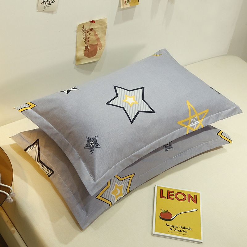 Pillowcase Pair 48x74 Polyester Twill 48x 74cm ± 2cm [single pack]