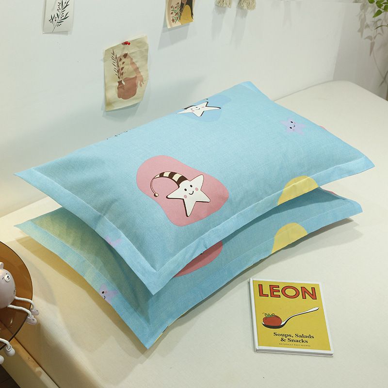Pillowcase Pair 48x74 Polyester Twill 48x 74cm ± 2cm [one pair]