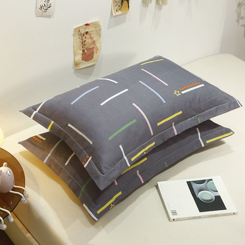 Pillowcase Pair 48x74 Polyester Twill 48x 74cm ± 2cm [one pair]