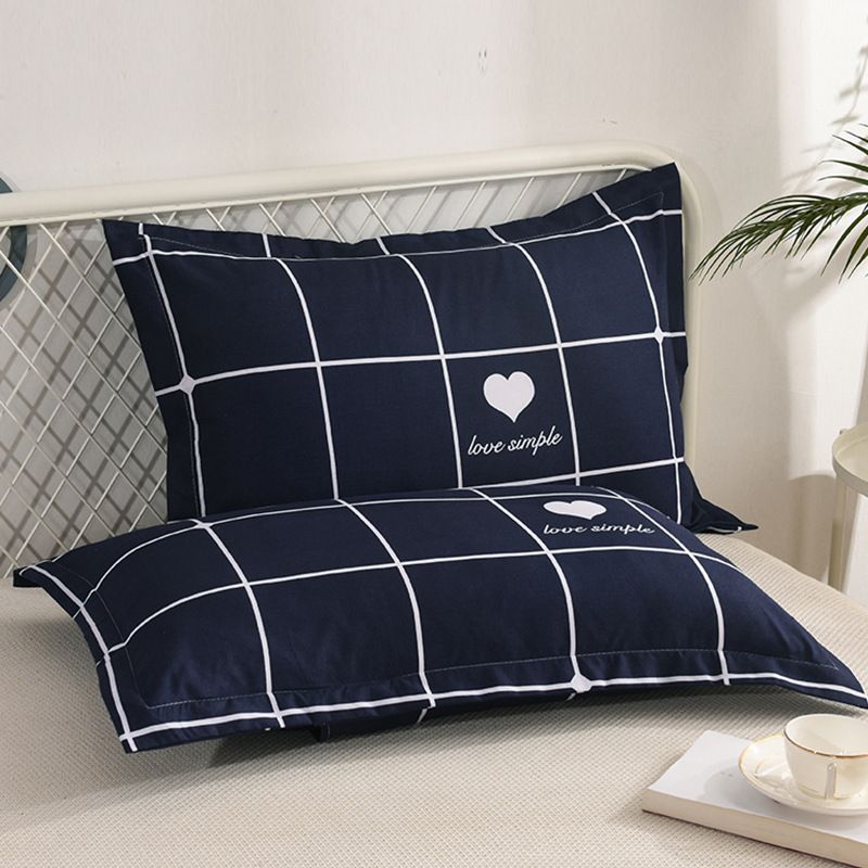Pillowcase Pair 48x74 Polyester Twill 48x 74cm ± 2cm [one pair]