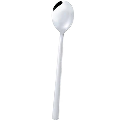 Stainless Steel Korean Rice Spoon Long Handle Korean spoon [20.5*4cm]