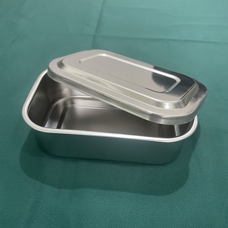 Jinbokang Stainless Steel Sterilization Box Surgical... 6 inch no hole [201 stainless steel]]