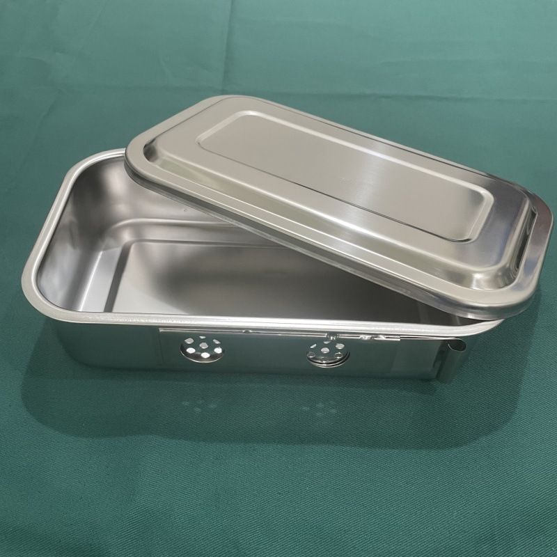 Jinbokang Stainless Steel Sterilization Box Surgical... 8 inch hole [201 stainless steel]]