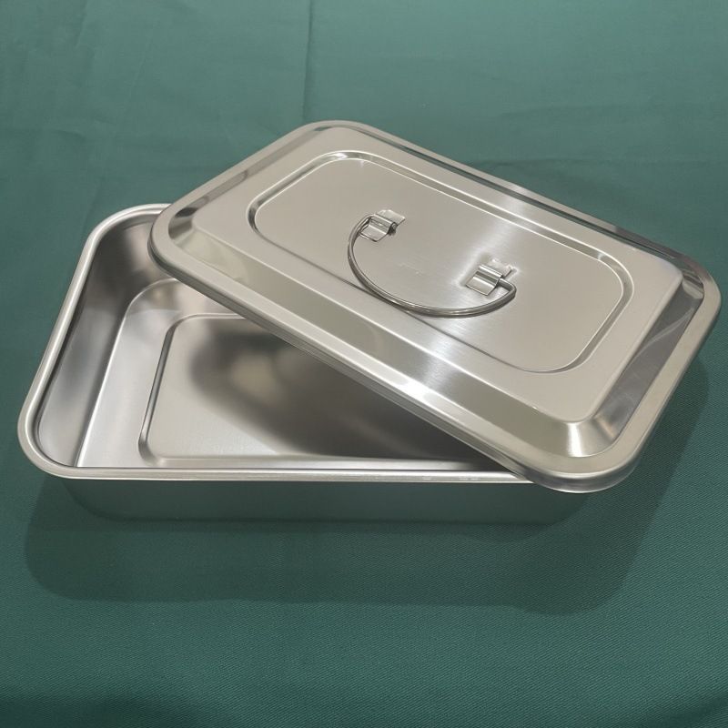 Jinbokang Stainless Steel Sterilization Box Surgical... 9 inch no hole [201 stainless steel]]