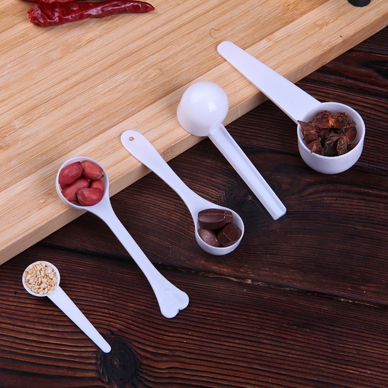 Yumi Plastic Measuring Spoon 1g2g3g5g10g15g 10g20ml with scale