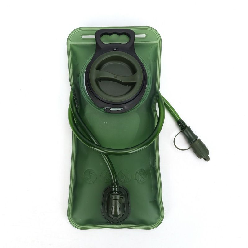 FREEKNIGHT 2L Hydration Bladder for Hiking Cycling Military Green