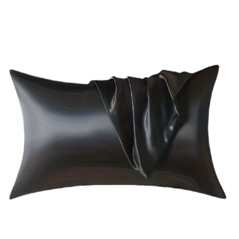 Pillowcase Synthetic Fiber 5176cm Twill Black pillowcase 51* 76cm