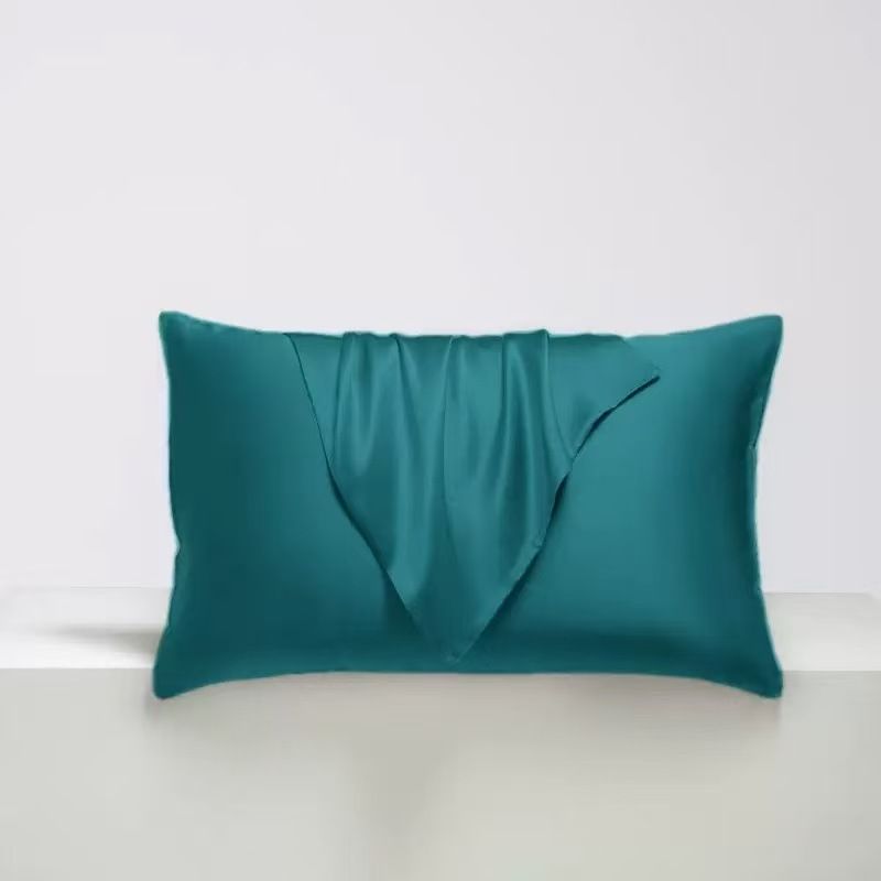 Pillowcase Synthetic Fiber 5176cm Twill Lake blue pillowcase 51* 76cm
