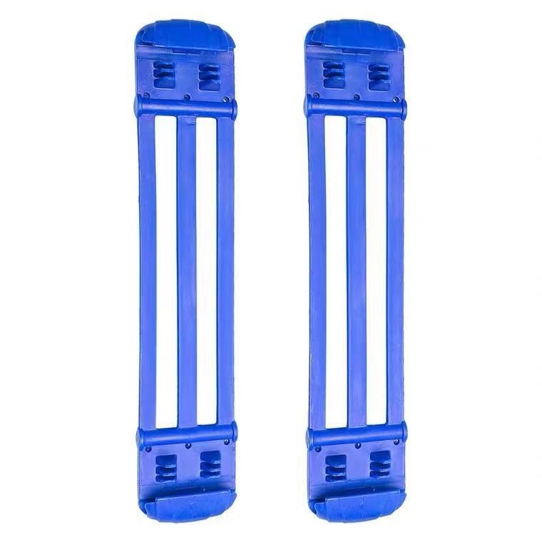 SYHIEE Jumping Boots 3T Spring TPE Material Blue 33-38 yards (b)