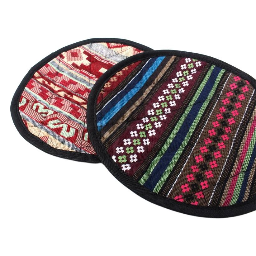 Pot Mat Retro Round Kitchen Insulation Holder Coaster