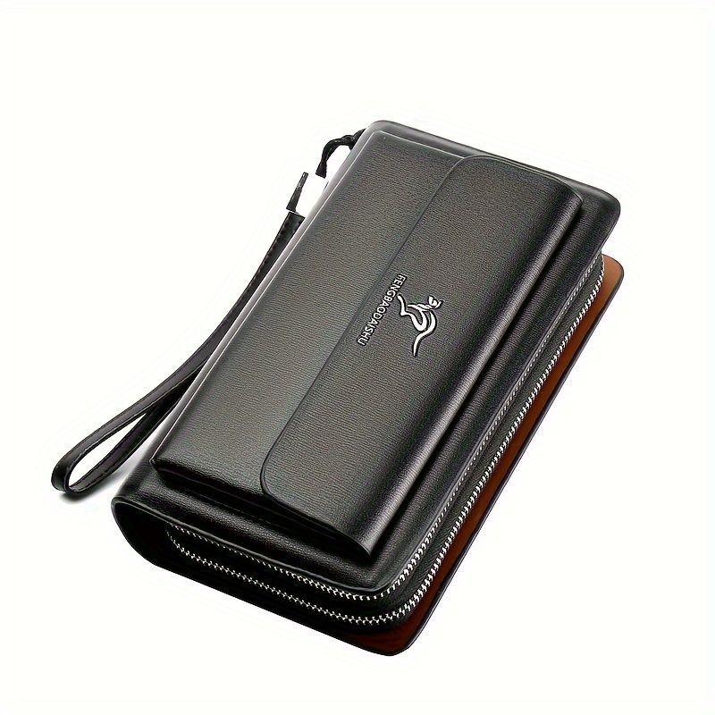 Men'S Clutch Bag Business Clutch Portable Clutch Men'S Accessories - Black - Size m