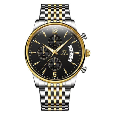 Men'S Watch Business Watch Sports Watch Multifunctional Watch Quartz Watch - Gold - Size Man