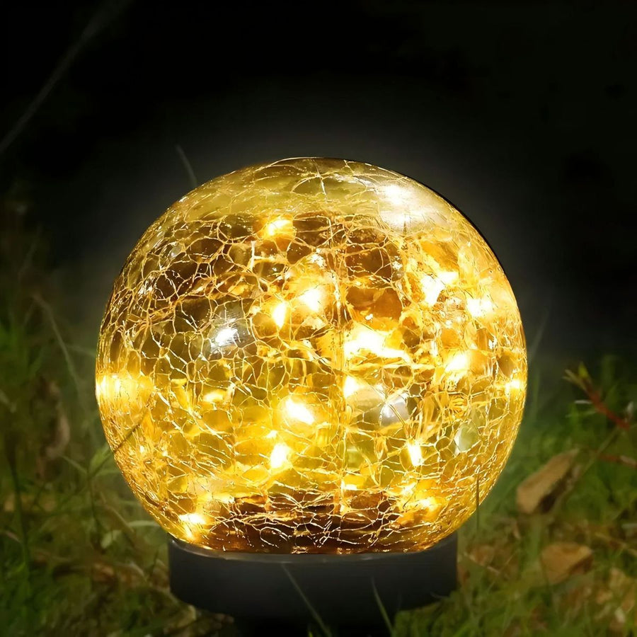 Outdoor Globe Led Garden Lights Pathway Lighting Garden Illumination Lawn - Multi-color - Size 1