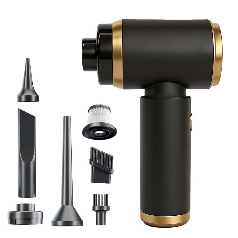2000mAh wireless high suction dual-purpose car vacuum cleaner for suction and blowing