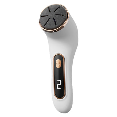 Electric Foot Callus Removers for Feet - Rechargeable Waterproof Portable Electronic Foot File Pedicure Tools for Cracked Heels Dead Skin(White)