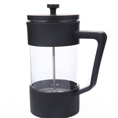 Press Coffee Maker, Heat Resistant Borosilicate Glass with Stainless Steel Filters, 8 Cup, 35 oz, black
