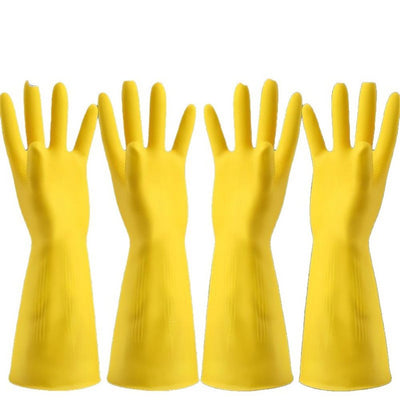 8 Pairs Dishwashing Rubber Gloves for Cleaning,Household Gloves,Latex and Fit Your Hands Well, Great Kitchen Tools（M）